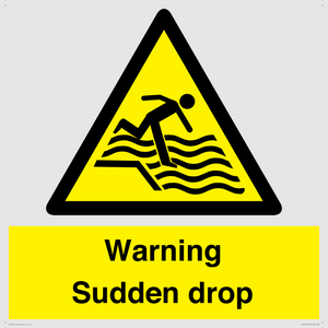 Warning Sudden drop